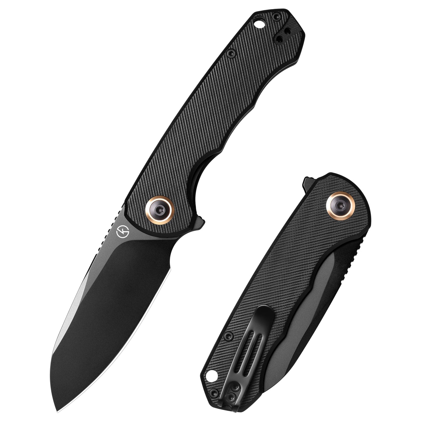 Koch Knives Sheepsfoot D2 QY24034B EDC Folder