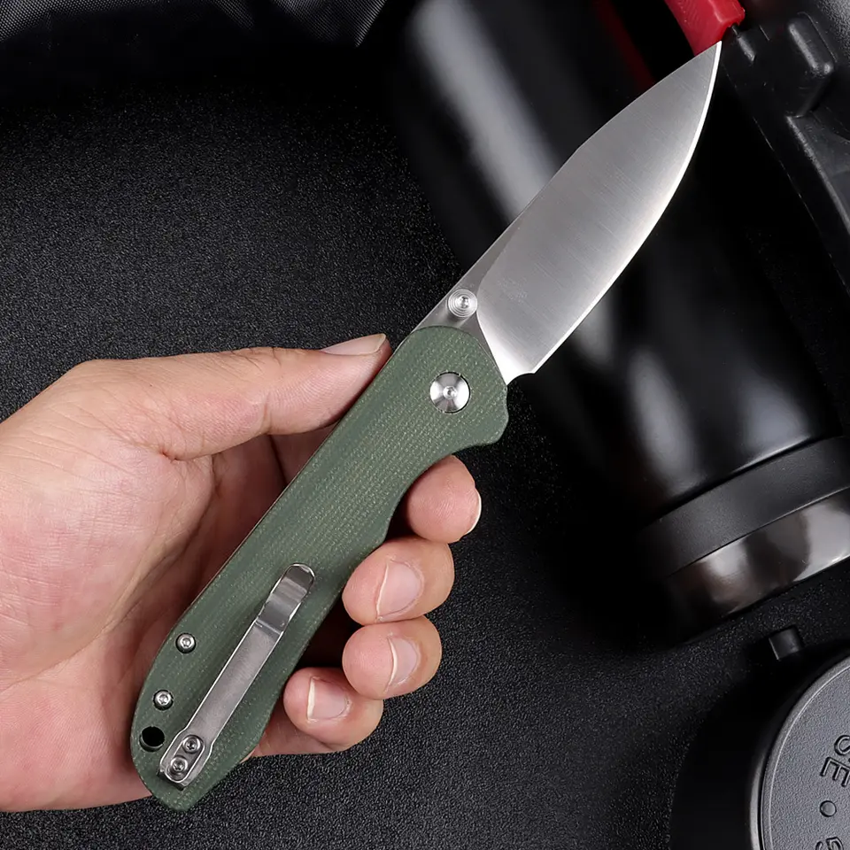 Button Lock Folding Knife - KK4302