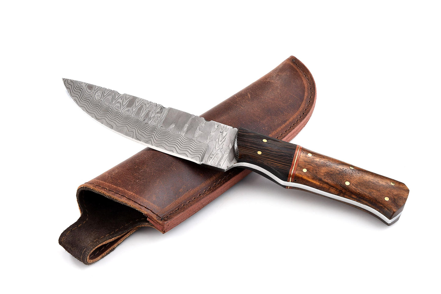 Stainless Damascus Outdoor Knife KKSDHK-005