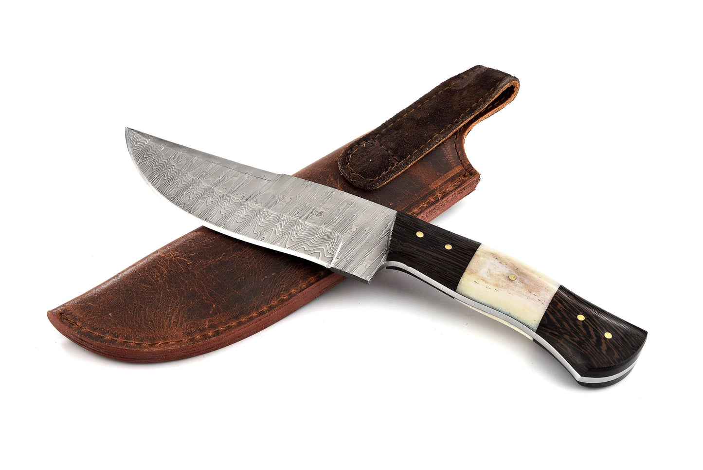 Stainless Damascus Outdoor Knife - KKSDHK-023