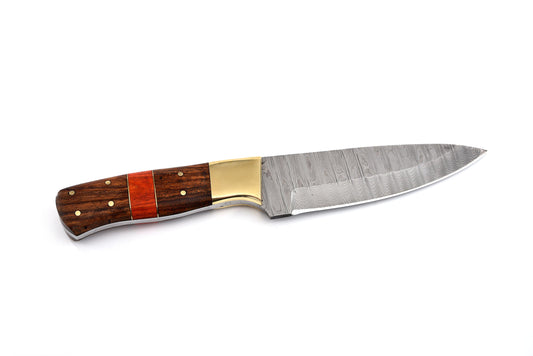 Stainless Damascus Outdoor Knife - KKSDHK-022