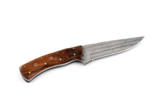 Stainless Damascus Outdoor Skinner Knife - KKSDHK-014