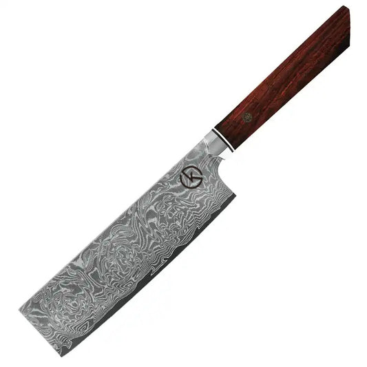 Koch Knives Stainless Damascus Nakiri Knife - KK683