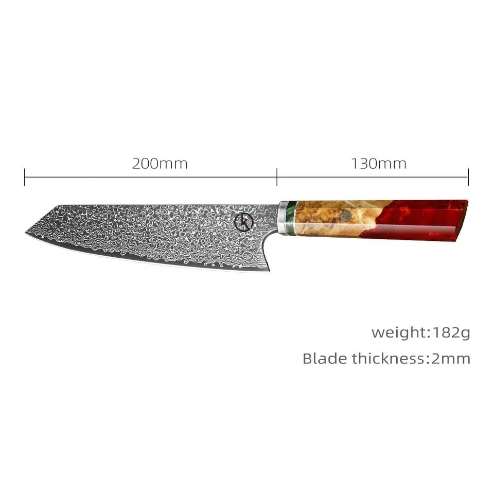 Premium Stainless Steel Damascus Chef's Knife - KK701