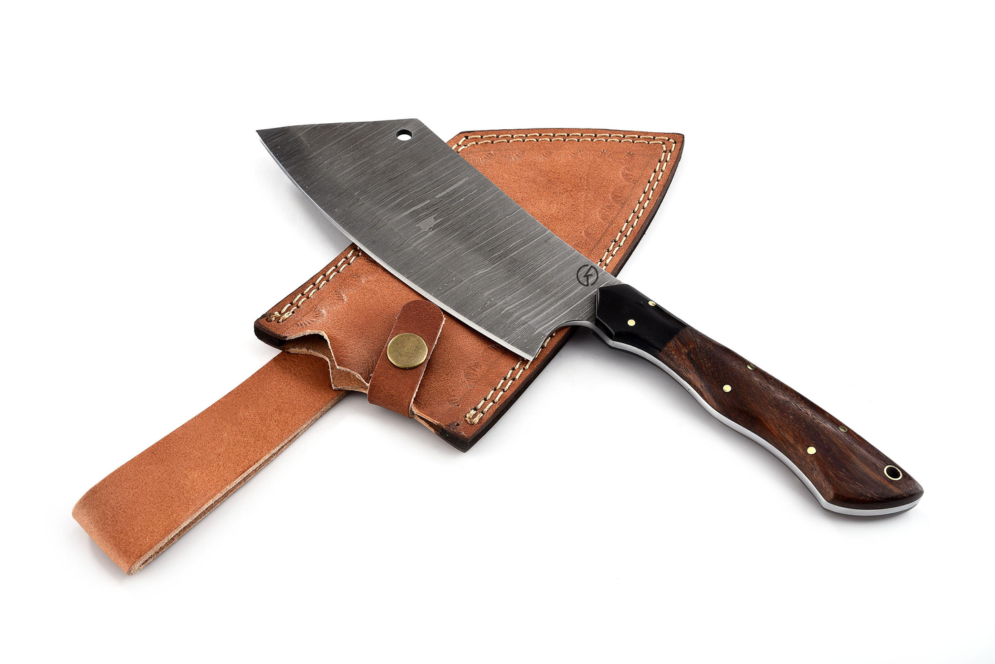 Koch Knives DC-0025 Premium Damascus Cleaver