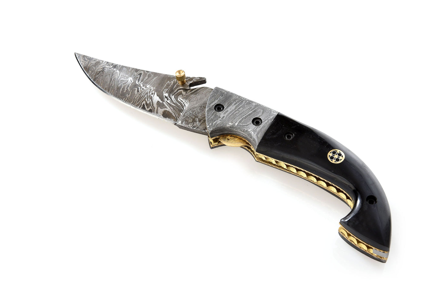 Damascus Folding Knife KK-FK-0004