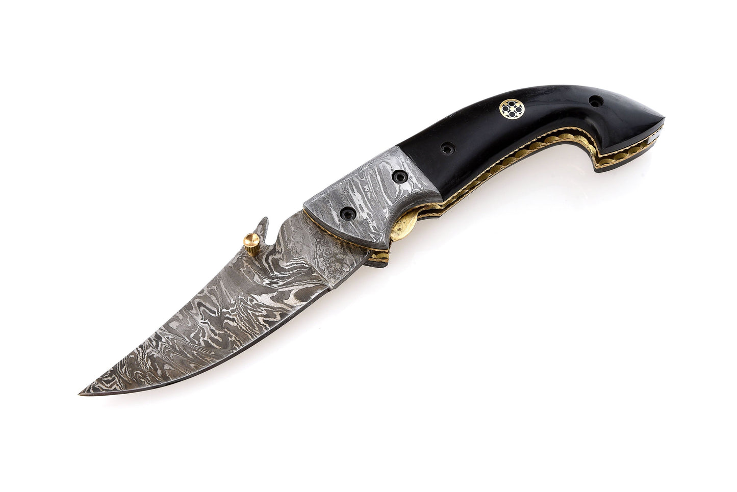 Damascus Folding Knife KK-FK-0004