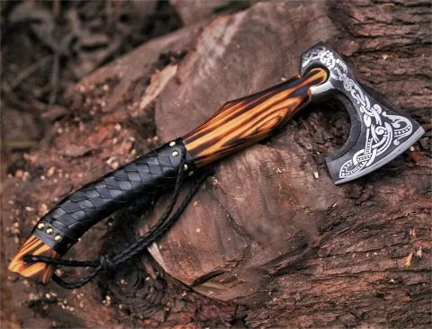 Engraved Ragnar Axe - KKMB-VA-0002