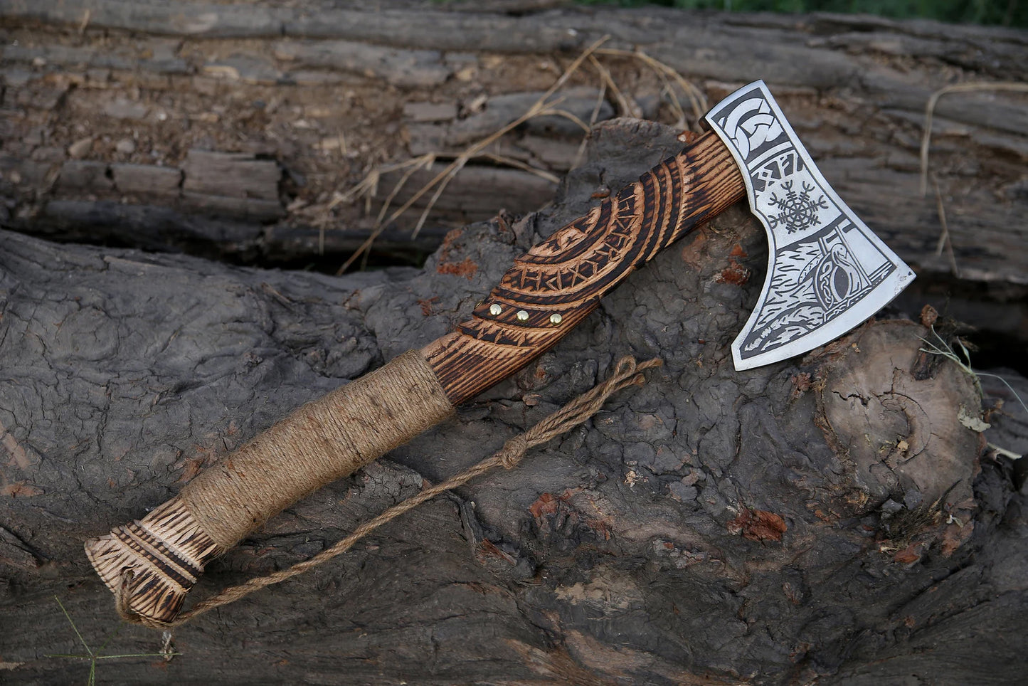 Engraved Cnut Axe - KK-VA-0006