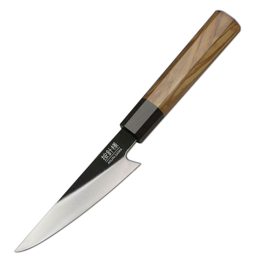 ANJIN-SAMA Petty Knife - Precision Utility Knife with Olive Wood Handle