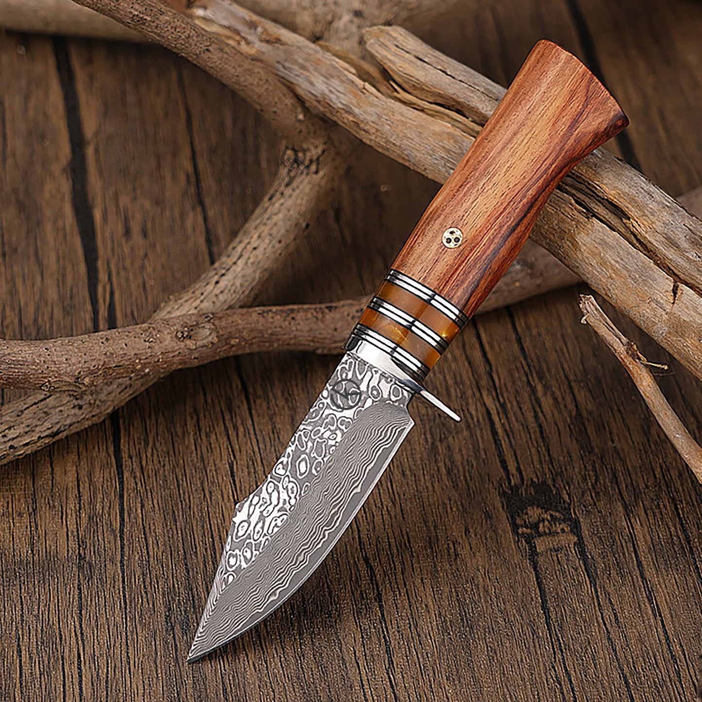 Koch Knives Stainless Steel Damascus Hunter - KK-Z002